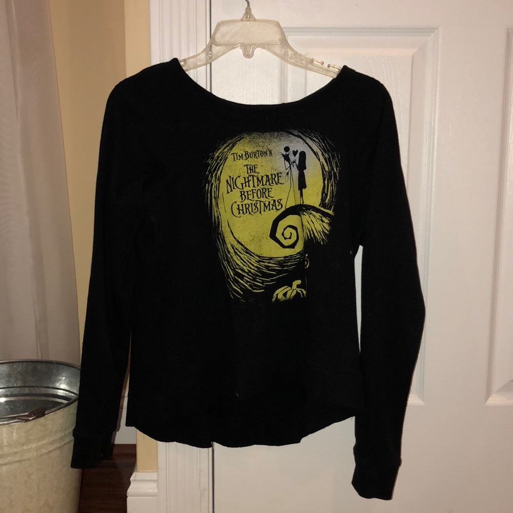 Nightmare before Christmas graphic crew neck